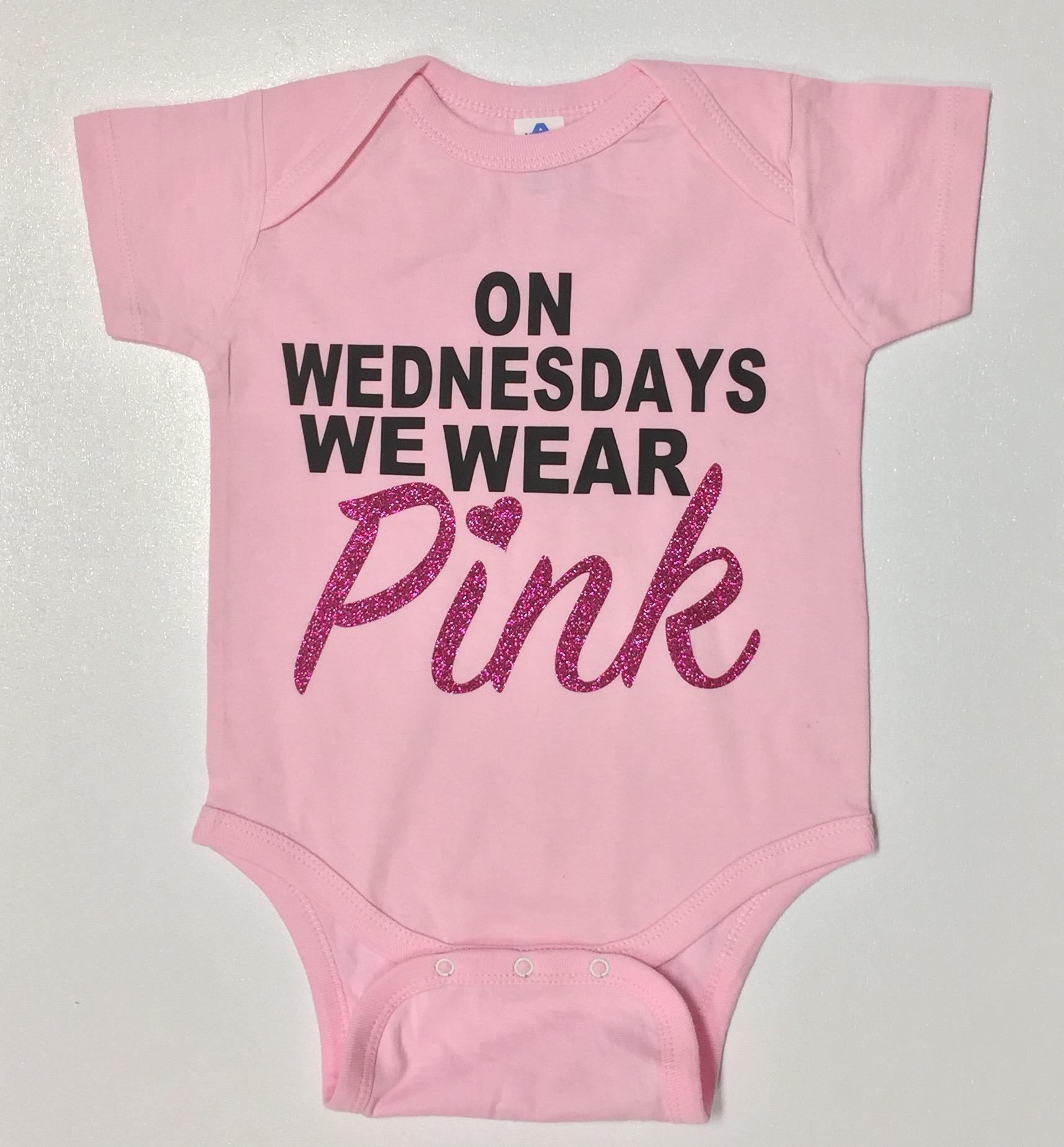 On Wednesdays We Wear Pink Onesie